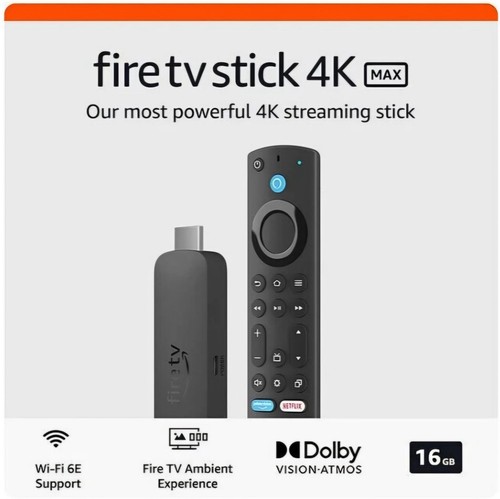 Amazon fire stick max - tv,
