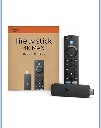 Amazon fire stick max - 4k,
