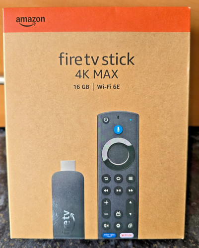 Amazon fire stick max - fire,