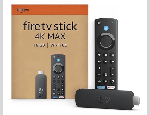 Amazon fire stick max - stick, 4k