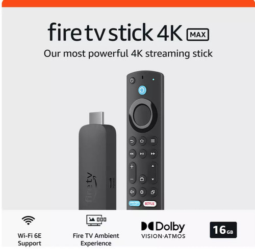 Amazon fire stick max - 4k,