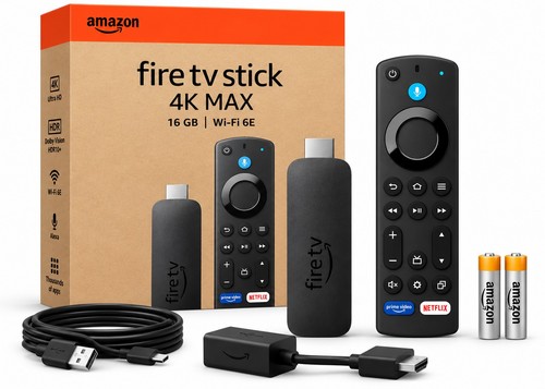 Amazon fire stick max - tv, 4k
